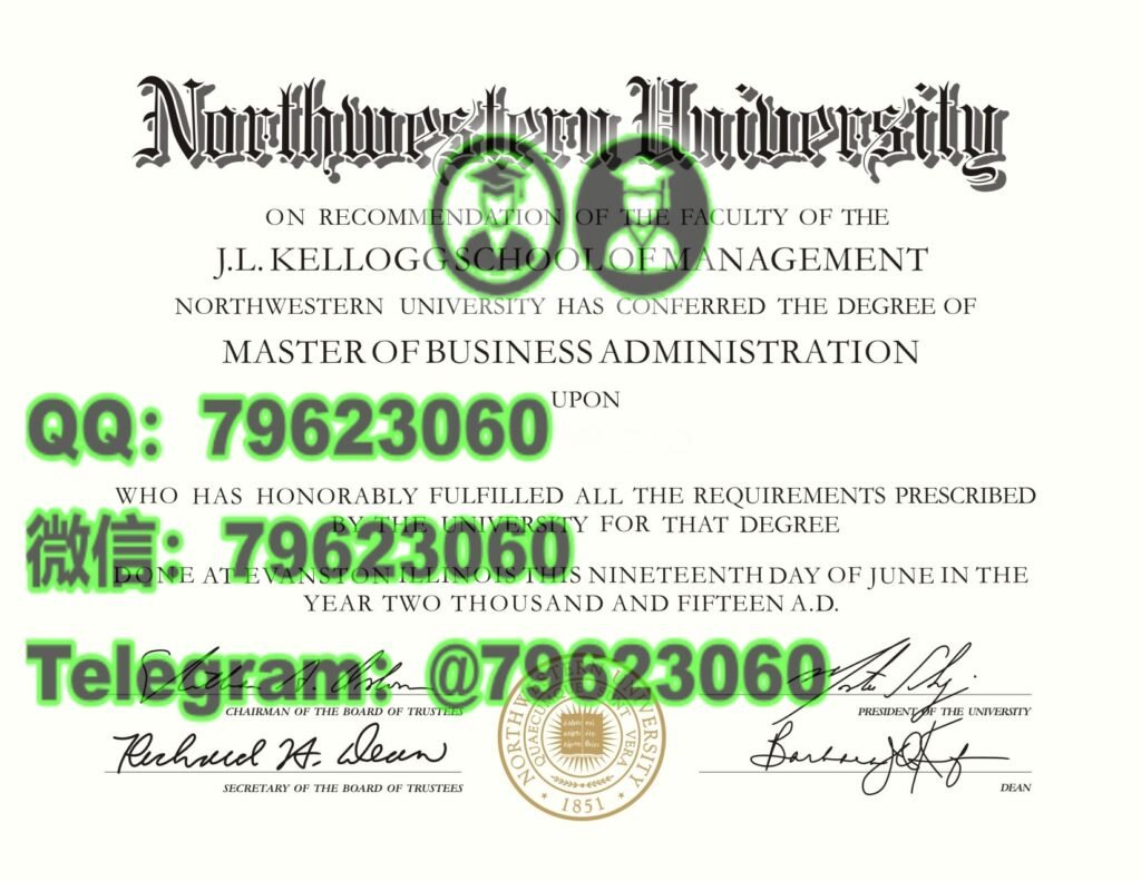 6northwestern university diploma sample
