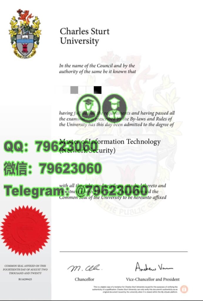 322charles sturt university diploma sample