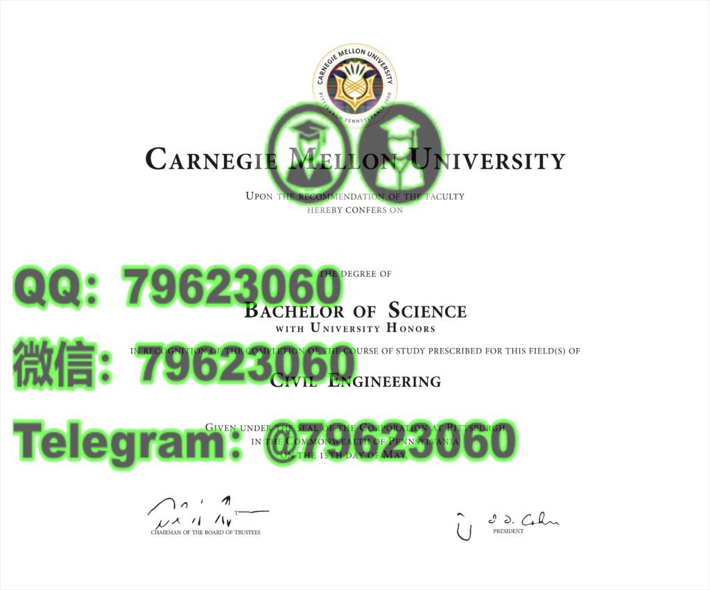  carnegie mellon university diploma sample