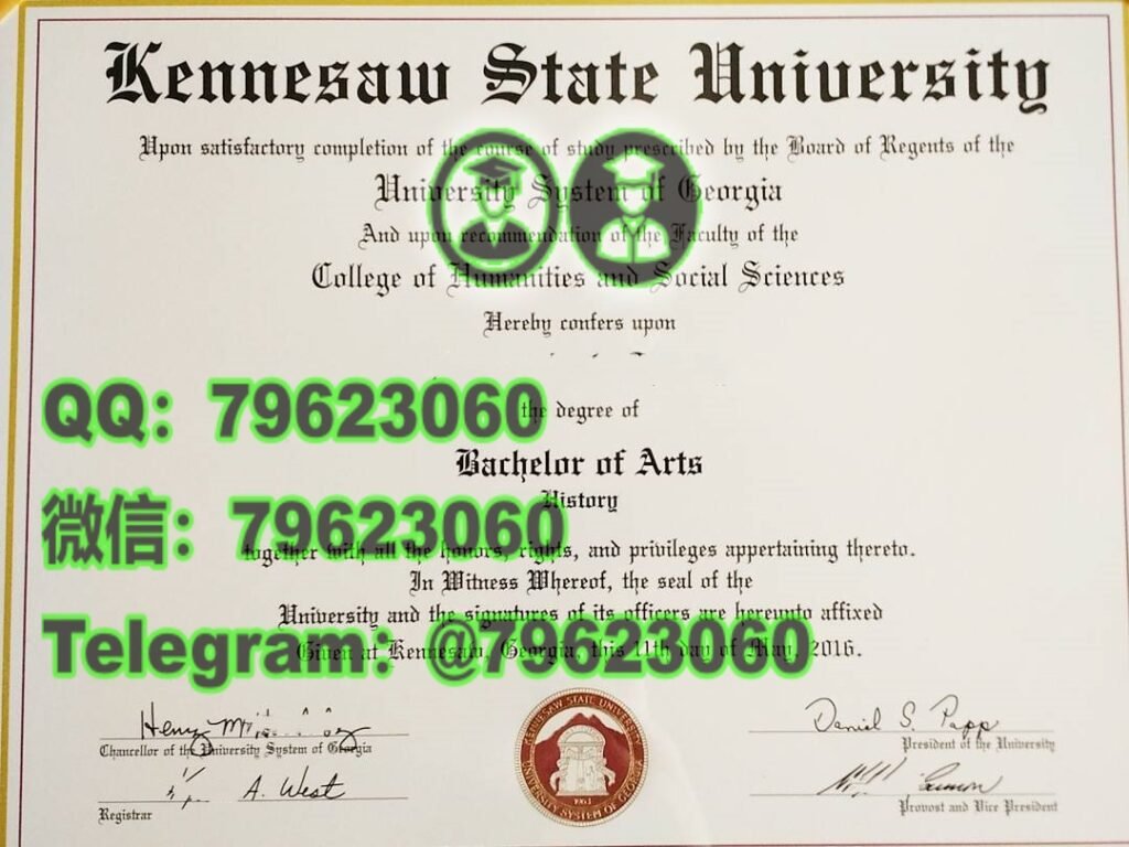 108 kennesaw state university diploma sample