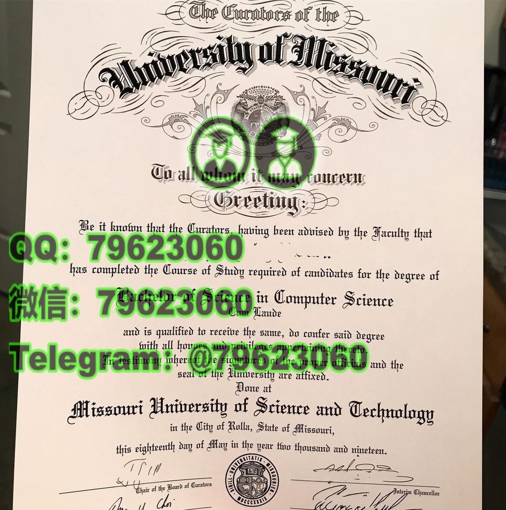 126 missouri university of science and technology diploma sample