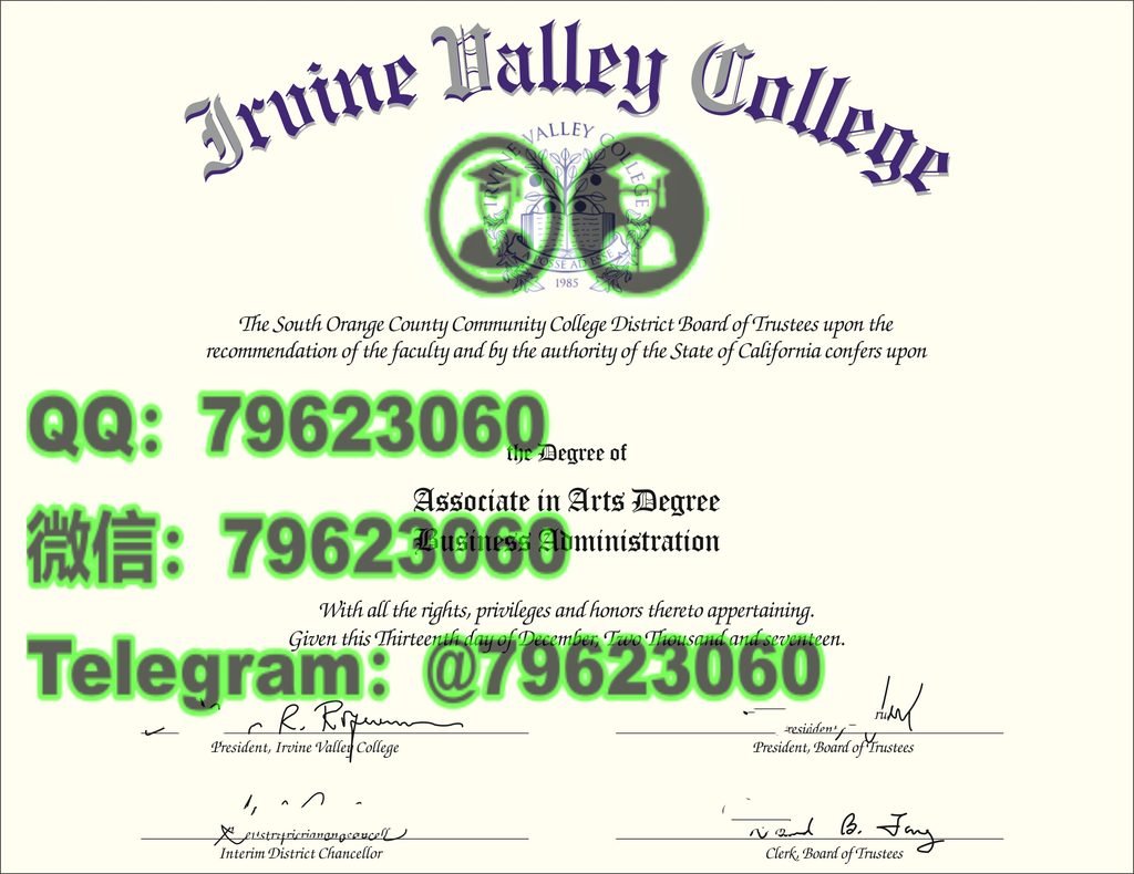 157 irvine valley college diploma sample