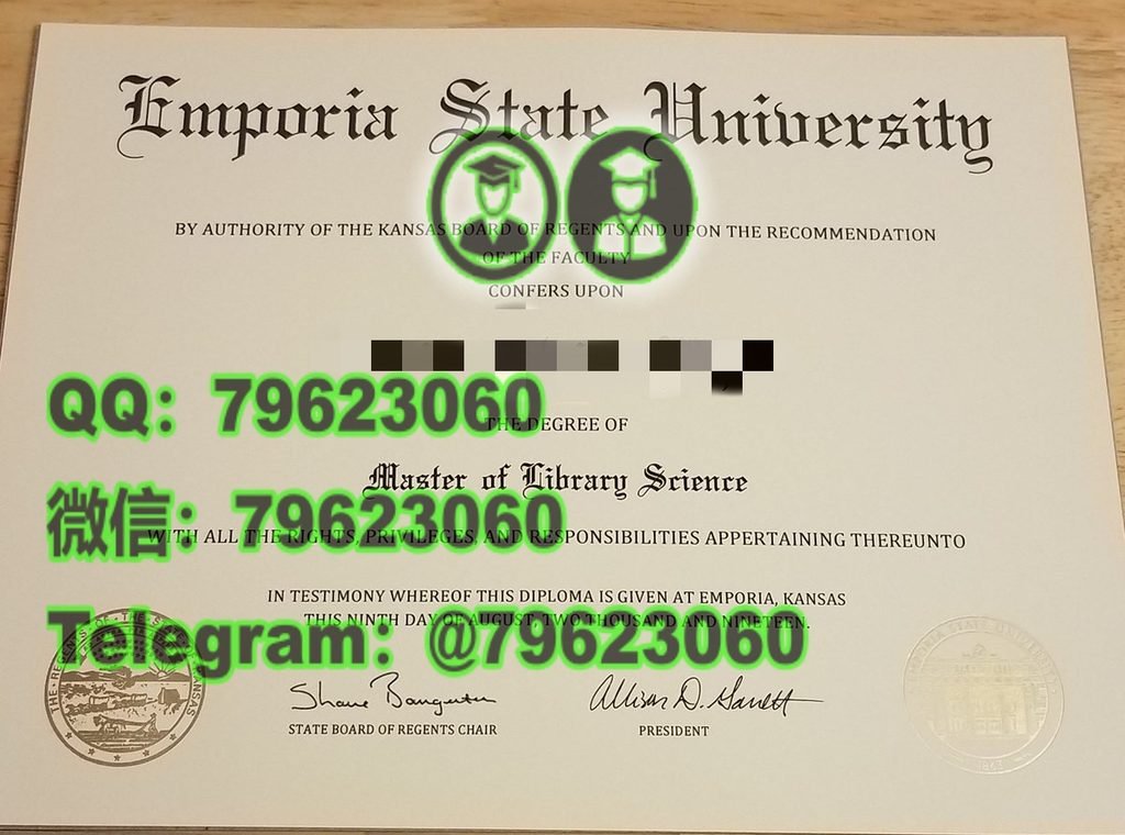 68 emporia state university diploma sample