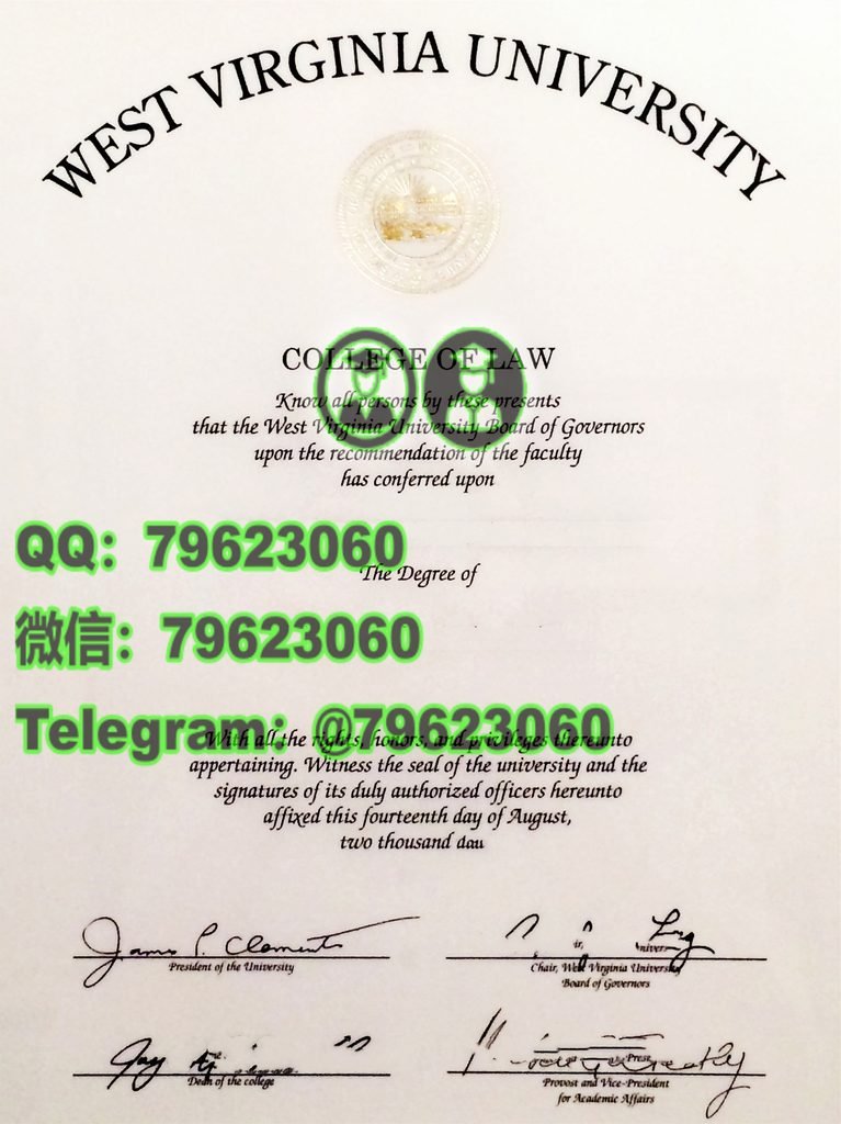 80 west virginia university diploma sample