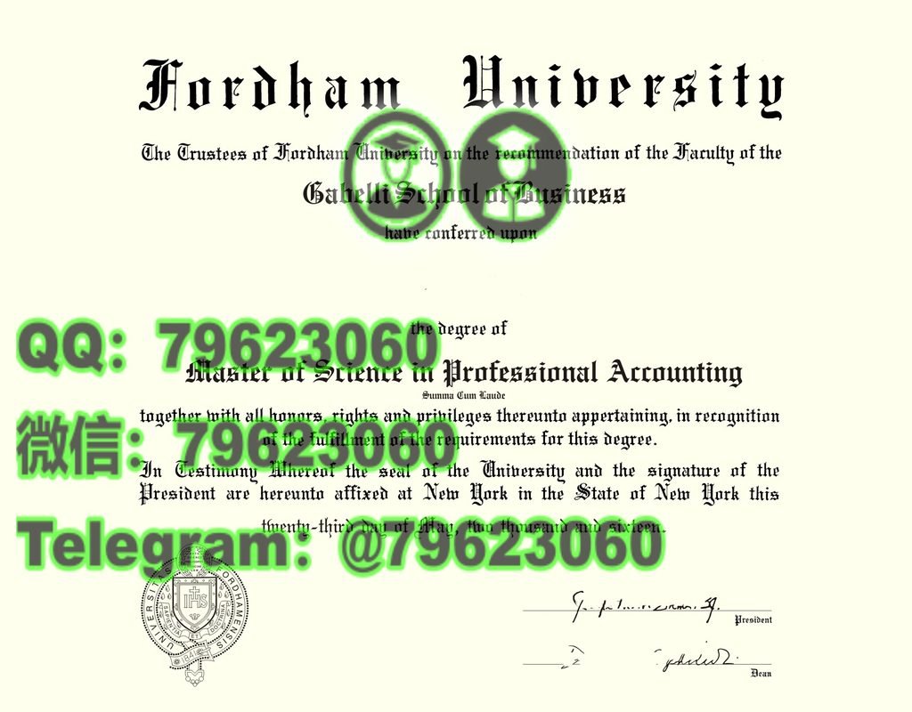 81 fordham university diploma sample